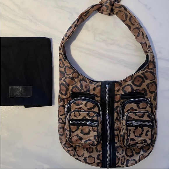 Alexander Wang Donna Leopard Print Bag - Picture 2 of 5